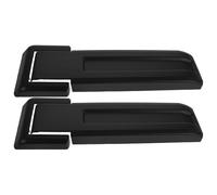 FIXOSHEE Cubierta de Bisagra para Portón Trasero de Plástico ABS Juego de 2 Piezas Decoración Exterior Resistente a Arañazos para Vehículo Todoterreno Protección Antilluvia y Suciedad