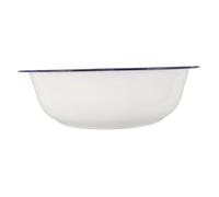 FIXOSHEE Cuenca de Esmalte Vintage para Baño de Pies Resistente y Fácil de Limpiar Cubo Plegable para Spa y Masaje Relajante Casa y Salón