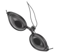 FIXOSHEE de Ocular Sombra Negra Ancha Tamaño Ajustable Ligera y Portátil para Terapia de Luz Depilación y UV en Exteriores