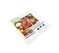 FIXOSHEE de Recetas para Freidora de Aire Inglés Guía con Instrucciones Detalladas y Formato Compacto para