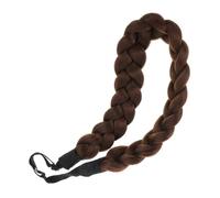 FIXOSHEE Diadema Trenzada Artesanal de Fibras Resistentes para Mujer Accesorio Versátil para Bodas y Uso Diario Banda Ajustable y Cómoda sin Deformación