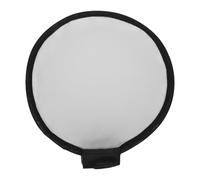 FIXOSHEE Difusor de Luz Suave para Flash de Cámara 30 CM Redondo Plegable Cubierta Difusora para Fotografía Profesional Compatible Unidades de Flash Portátiles Adecuado para Estudio y