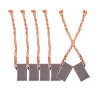 FIXOSHEE Escobillas de Carbón para Motor de Coche 4X5X8 MM 6 Unidades Repuesto para Elevalunas y Motor de Limpiaparabrisas Alta Conductividad y Resistencia al Desgaste Piezas para