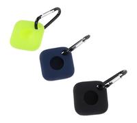 FIXOSHEE Estuche de Silicona para Localizador Tile Mate, 3 Piezas Diseño Compacto y Ligero, Adecuado para Llevar en Cualquier Lugar