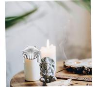 FIXOSHEE Extintor de Velas de Metal con Diseño Forma de Apagavelas Seguro y Conveniente para Mechas Previene Humo y Alarga Vida de Velas Aromáticas Herramienta para Hogar