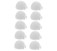 FIXOSHEE Figuras Decorativas de Iglús Polares para Set de 10 Modelos de Plástico Miniatura Juguetes Educativos de Animales Árticos Adecuado para Decoración y Coleccionables