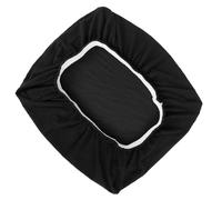 FIXOSHEE Funda Elástica para Banco de Piano de Casa, Funda Gruesa de 60-85 Cm X 35-50 Cm X 3-20 Cm en Color Negro, Cubierta Suave y Práctica para Taburete Cuadrado de Uso en Interiores