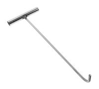 FIXOSHEE Gancho T Inoxidable Resistente para Tapas de Alcantarilla y Puertas Enrollables Herramienta Robusta y Práctica para Uso Profesional
