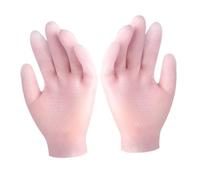 FIXOSHEE Guantes Hidratantes Sebs para Mujer y Niñas Guantes Reparadores para Manos Secas y Agrietadas y Humectantes Antideslizantes de Color Rosa Cuidados para Pedicura y Uso Diario