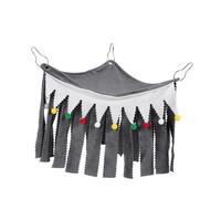 FIXOSHEE Hamaca Esquinera para Hámster Conejo y Chinchillas Decorativo Fácil De Instalar