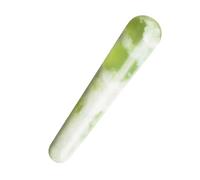 FIXOSHEE Herramienta Masaje Facial de Jade Natural Masaje Resistente para Acupresión y Relajación Muscular Masajeador Puntiagudo para Puntos de Presión Cuerpo y Pies Uso Doméstico