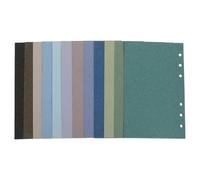 FIXOSHEE Hojas de Recambio A6 para Cuaderno de Hojas Sueltas Papel de Relleno Doble Cara 120g 24 Unidades Perforadas para Agendas Álbumes y Planificadores Portátiles
