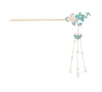 FIXOSHEE Horquilla Azul Cabello Tocados de Flores Accesorios Pelo Mujer Palillo Cabello Usos Eventos Tradicionales