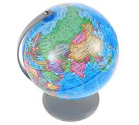 FIXOSHEE Hucha con Forma de Globo Terráqueo Metálica de 20 CM Hucha Segura y Ecológica para Contador de Monedas Ahorro Infantil Educativo para Aprender Geografía