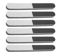 FIXOSHEE Juego de 6 Palos de Lijado Multiusos 3 Caras para Modelismo 17,8 Cm, Material Eva Resistente, Colores, Herramienta Abrasiva para Pulido y Limado de Resina y Plástico