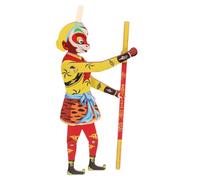 FIXOSHEE Juego de Marionetas de Sombras, Kit de Bricolaje Tradicional Chino, Títeres de Madera Hechos a Mano, Material para Teatro de Sombras, Juguete Educativo para Coordinación