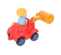 FIXOSHEE Juguete Educativo de Coche de Inercia para Bebés Diseño de Ingeniería Vehículo de Presión para Estimular Habilidades Prácticas y Seguro y Divertido para Pequeños