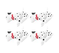 FIXOSHEE Juguetes Inflables de Dálmata 3D para Globo de Perro Moteado de PVC de 43 CM Set de 4 Figuras de Animales para Fiestas Infantiles Juegos de Simulación y Recuerdos de