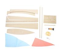 FIXOSHEE Kit de Modelismo Barco Vela Madera para Educativo DIY de Ensamblaje Seguro Desarrollo Inteligencia y Habilidades Manuales Decoración Creativa Color Aleatorio Color Aleatorio