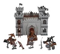 FIXOSHEE Maqueta Militar de Ataque Caballo y Carro de Asedio Estilo Romano Antiguo Set de Juego para Modelo Decorativo Detallado y Educativo Material Resistente y Realista