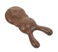 FIXOSHEE Masajeador Facial de Madera Natural Pequeño, Peine de Masaje Portátil para Puntos de Acupuntura, Herramienta Tradicional para Nariz y Ojos, Relajación y Circulación Sanguínea, Uso