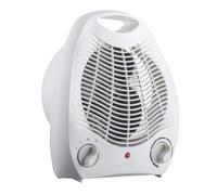 FIXOSHEE Mini Calefactor Eléctrico Portátil Calentador Doméstico Rápido Calentamiento Ventilador Seguro y Silencioso para Oficina y Hogar