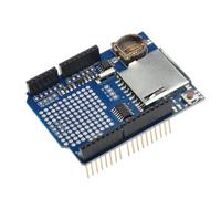 FIXOSHEE Módulo Registrador Shield Compatible con Tarjetas Rtc Respaldo Batería para Duemilanove Leonardo Mega y Superior