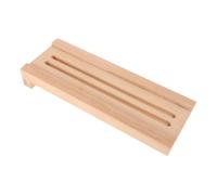 FIXOSHEE Molde para Palillos de Madera Diy, Plantilla de Carpintería Artesanal Doble Ranura Redonda, Molde para Hacer Palillos Chinos sin Terminar, Herramienta para Manualidades en Madera,