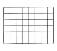 FIXOSHEE Panel de Rejilla Metálica Decorativa para Pared Marco Colgante para Fotos y Postales Organizador de Malla de Hierro Estilo Nórdico para Dormitorios y Oficinas