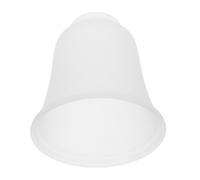 FIXOSHEE Pantalla de Vidrio Esmerilado Forma de Campana Reemplazo para Lámpara de Globo Cubierta para Aplique de Pared y Lámpara de Techo Iluminación Ambiental Vintage Diseño Mate