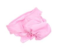 FIXOSHEE Pantalón Sanitario para Perros Lavable y Reutilizable Braguita Higiénica para Mascotas Protección para Perros Periodo Fisiológico S Color Rosa