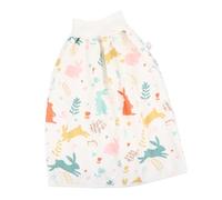 FIXOSHEE Pantalones Impermeables para Entrenamiento de Orinal para Niña Absorbentes y Lavables Braguitas de Algodón para Dejar Pañal Talla con Diseño de Conejito Colorido