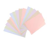 FIXOSHEE Papel Plegable para Impresora A4 80 Gramos 200 Hojas Mix Colores Suaves Papel de Copia Multiusos para Oficina y Manualidades Origami