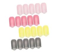 FIXOSHEE Pinzas Quitaesmalte Gel Ajustables 20 Piezas Tamaño Viaje Para Uñas Profesionales Clips Envolventes Para Retirar Esmalte De Gel En Manos y Pies Ajuste Cómodo y Seguro