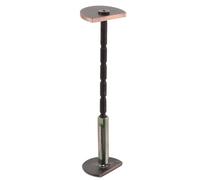 FIXOSHEE Placa de Relleno para Agujero de Cerradura de Puerta, Acero Inoxidable Rojo Cobre Antiguo, Diámetro 30 Mm, Ajustable, para Puertas de Madera y Metal, Tapa Protectora Antirrobo