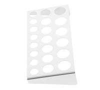 FIXOSHEE Porta de Acero Inoxidable Estante para Pigmentos de Tatuaje Organizador de Soporte para Vasos para Salas y Estudios de Arte