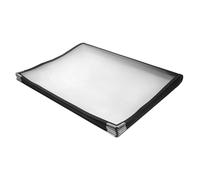 FIXOSHEE Portamenús Transparente Resistente PVC Soporte para Cartas de Restaurante Cafetería y Bar Páginas Vistas Diseño Multifuncional para Bebidas y Vinos