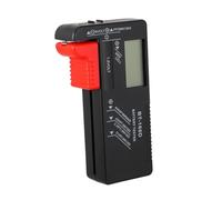 FIXOSHEE Probador de Baterías Digital Bt- Tester Compacto para Pilas Aa Aaa y Botón Indicador Rápido y Portátil