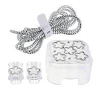 FIXOSHEE Protector de Cargador USB-C 40W Funda Transparente con Diseño de Flores, Cubierta de Cable Antiimpactos para Gestión de Cables, Compatible para Carga Rápida y Protección Diaria