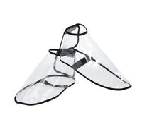 FIXOSHEE Protectores De Calzado para Peluqueros Transparentes Anti-caída De Cabello Cubre Zapatos s Accesorios para Peluquería y Estilismo Profesional