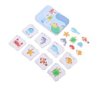 FIXOSHEE Puzzle Educativo Infantil de Madera para Entrenamiento Lógico Rompecabezas de Tablero Resistente y Seguro para Interactivo Familiar y Desarrollo Cognitivo