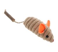 FIXOSHEE Ratón de Catnip y Duradero Interactivo de Peluche con Cuerda de Elástico Interior Dentición