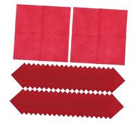 FIXOSHEE Servilletas De Papel Rojo 20x20 Cm 150 Unidades Para Cóctel y Cena Sin Polvo Desechables Para Fiestas De Vino y Eventos Obsequios