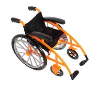 FIXOSHEE Silla De Ruedas para Muñecas De Juguete Modelo De Silla De Ruedas Miniatura De Doctor para Casa De Muñecas De para Figuras Accesorios De Hospital Pequeños Juguetes Médicos para
