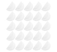 FIXOSHEE Tapetes de Silicona para Vaporera Reutilizables 30 Unidades 25 CM Redondos de Grado Alimenticio Antiadherentes Resistentes a Altas Temperaturas para Cocinar Dim Sum Bollos y