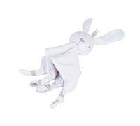 FIXOSHEE Toalla Calmante de Niña con Diseño de Conejo Peluche Suave y Seguro para Recién Nacidos y Pequeños Muñeco de Apego para Facilitar el Sueño y Desarrollo Cognitivo