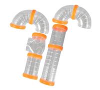 FIXOSHEE Tubo Externo para Jaula De Hámster Tubos para Accesorio De Plástico Resistente