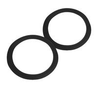 FIXOSHEE Tuerca de Seguridad para Picadora de Carne 2 Juntas de Goma Antideslizantes, Accesorio Duradero para Picadoras Eléctricas y Manuales en Entornos de Cocina