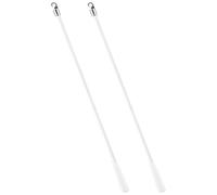 FIXOSHEE Varilla para Persianas Verticales de Fibra de Vidrio 17 Pulgadas 2 Piezas Varita Ciega con Gancho Repuesto para Persianas de Ventana Accesorio Práctico para Hogar y Oficina