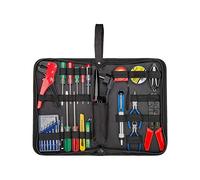 Fixpoint 45243 - Bolsa de herramientas con soldador Juego de herramientas en práctica bolsa, 20 piezas)